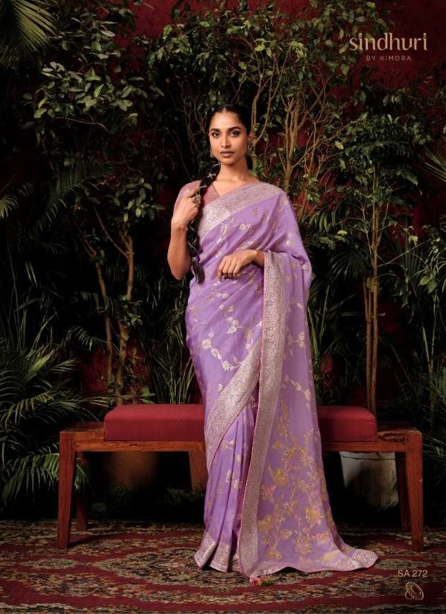Luxury Viscose Silk Saree | Traditional Zari Weaving Saree
