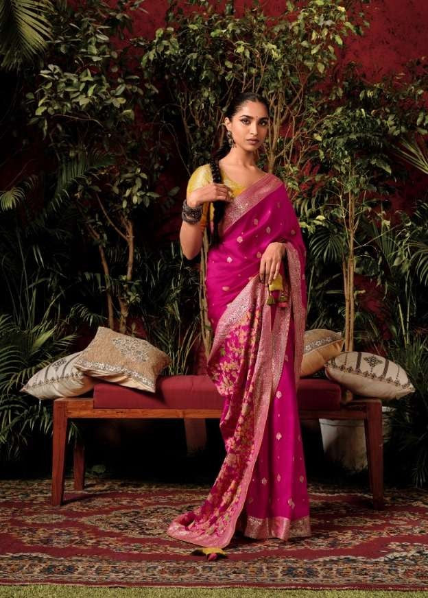 Luxury Viscose Silk Saree | Traditional Zari Weaving Saree