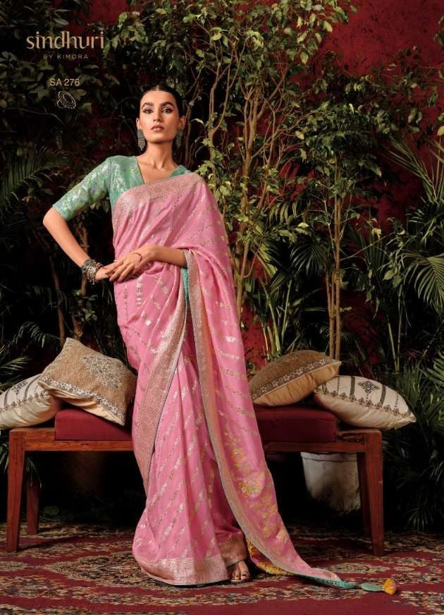 Luxury Viscose Silk Saree | Traditional Zari Weaving Saree