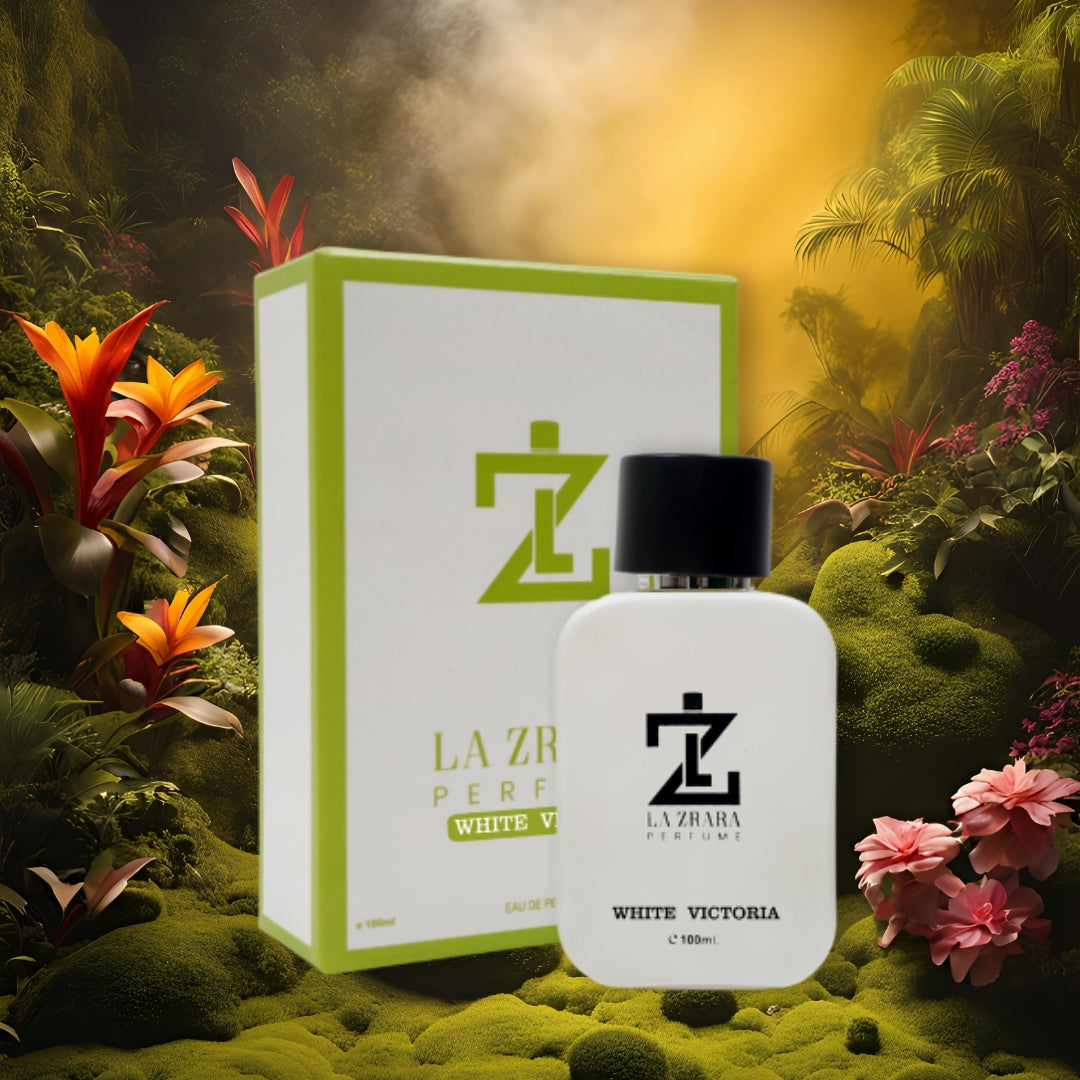 White Victoria Perfume | Long-Lasting Unisex Fragrance, 100ML