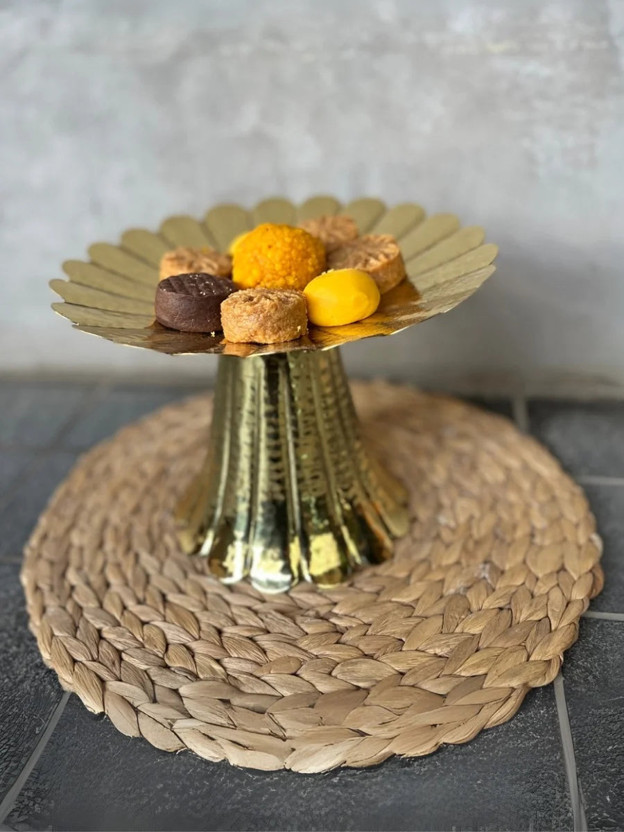 Elegant Brass Serveware | Frumoasa Serving Platter