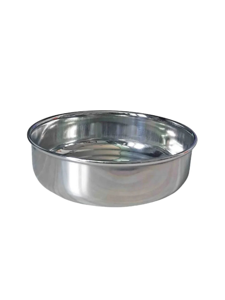 Halwa Plates Stainless Steel 304 Grade | Ideal for Serving Sweets