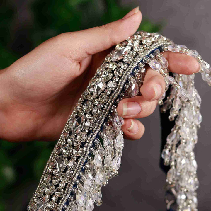 Grace Mini Handbag | Embroidered Handle Premium Quality Accessory