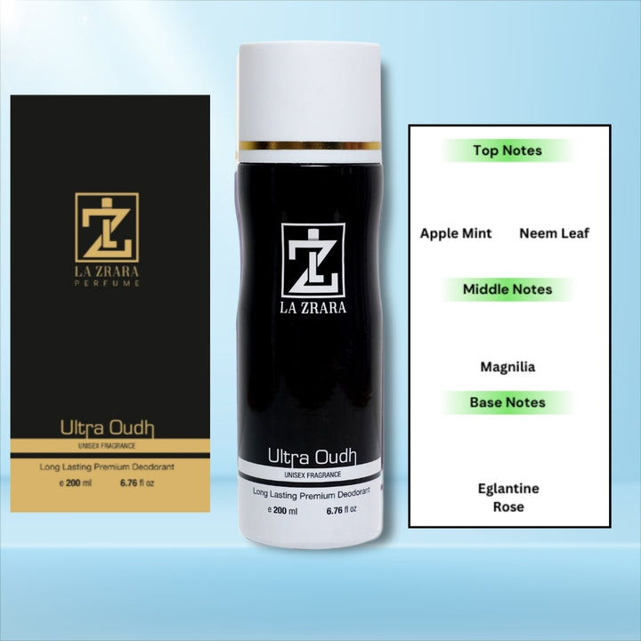 Unisex Ultra Oud Deodorant 100ML | Blend of Freshness & Invigorating Scent