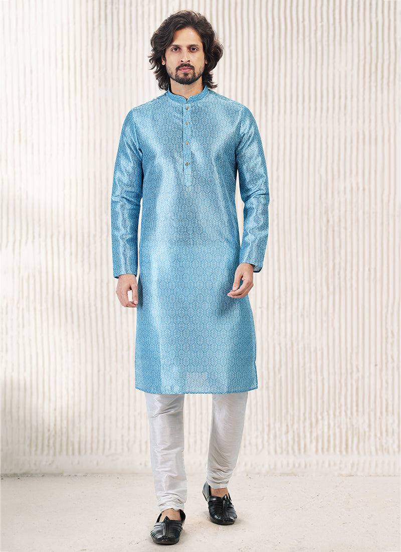 Charismatic Fashion banarasi silk Premium Kurta Pajama | Luxury Attire for Weddings & Special Moments