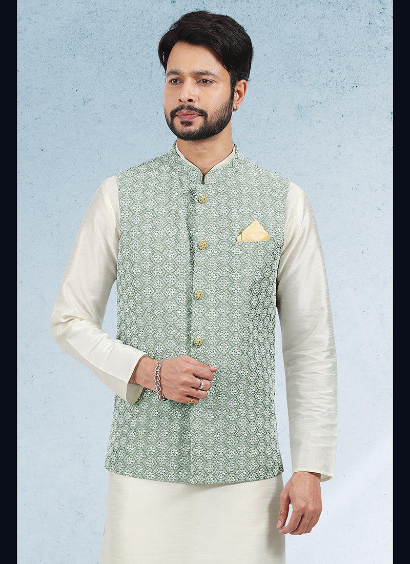 Stylish Wedding banarasi silk Premium Kurta Pajama | Designed to Elevate Your Style for Cultural Events
