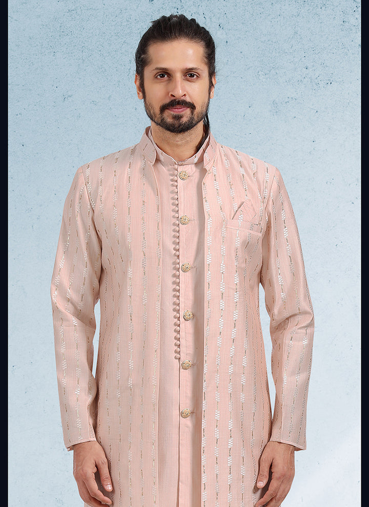 Cultural Fusion banarasi silk Premium Kurta Pajama | Intricately Crafted for Cultural & Festive Excellence