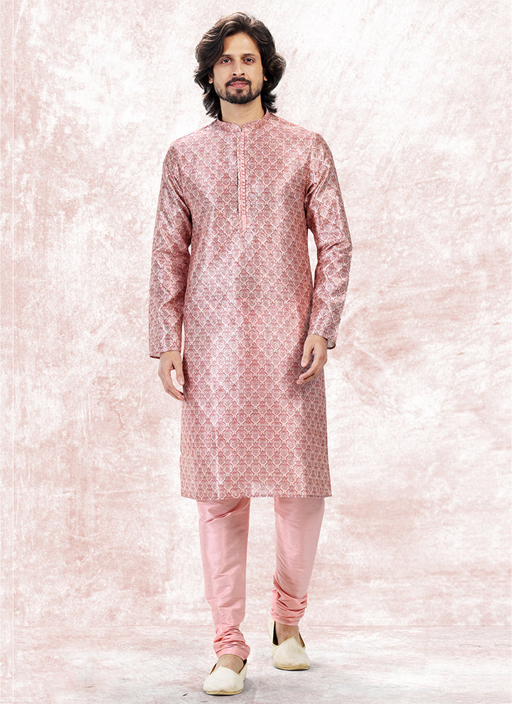 Exclusive Designer banarasi silk Premium Kurta Pajama | Perfect for Grand Celebrations & Traditional Gatherings