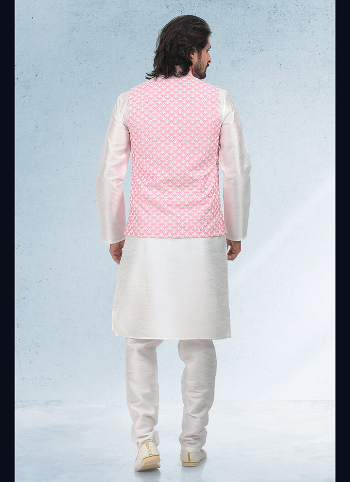 Elite Regal banarasi silk Premium Kurta Pajama | Finely Detailed to Enhance Your Look for Formal Events