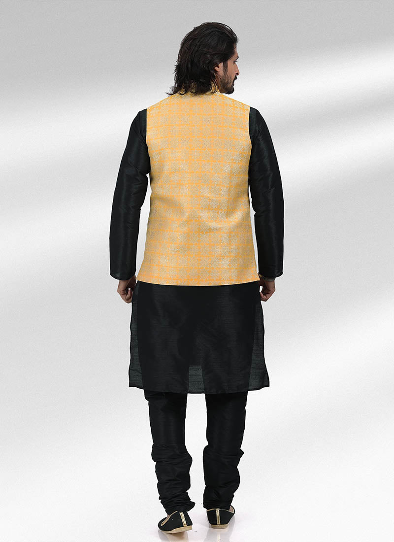 Luxurious Handcrafted banarasi silk Premium Kurta Pajama | Designed to Elevate Your Style for Cultural Events