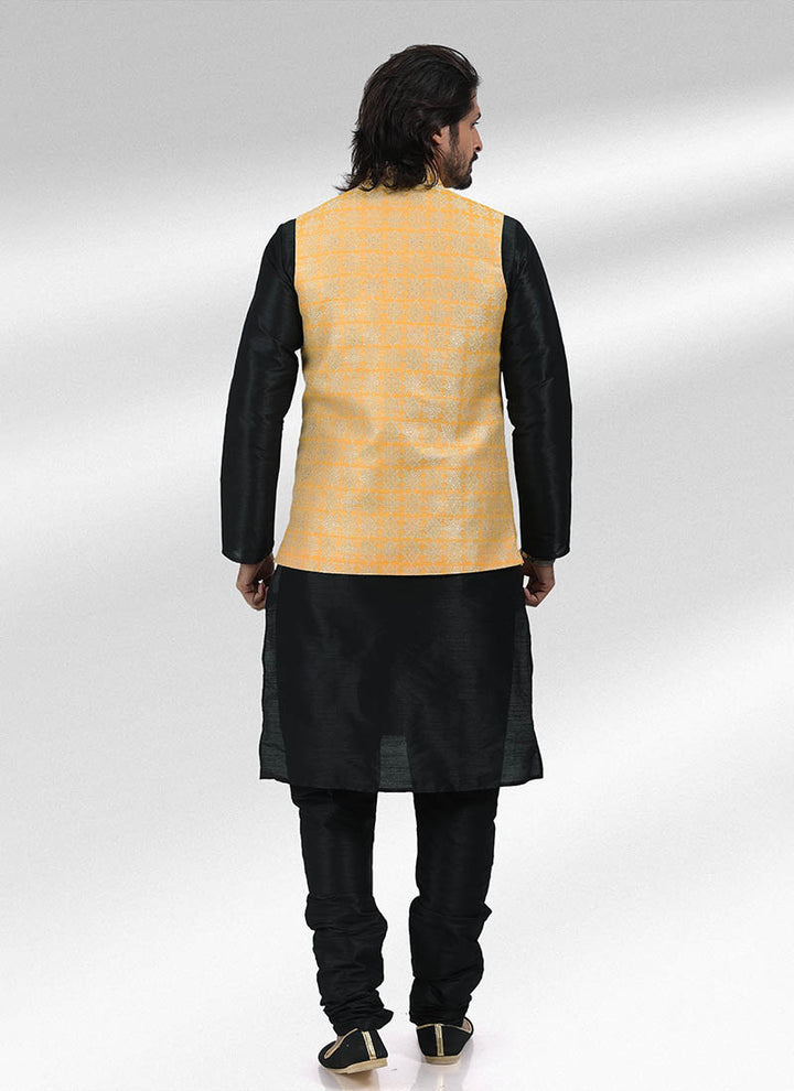 Luxurious Handcrafted banarasi silk Premium Kurta Pajama | Designed to Elevate Your Style for Cultural Events