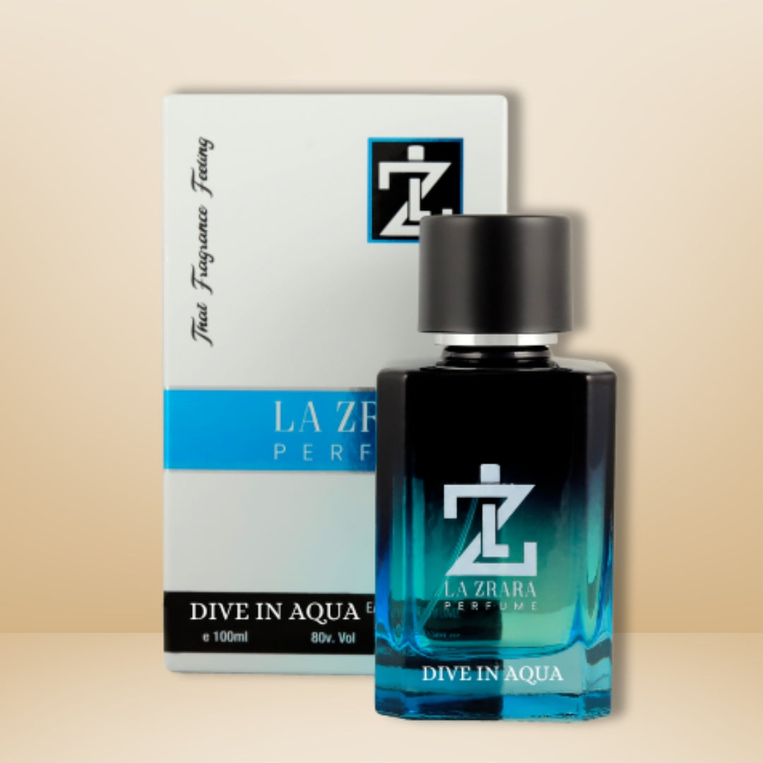 Lazrara Perfume | Dive In Aqua Fragrance 100ML EAU DE Perfume for All
