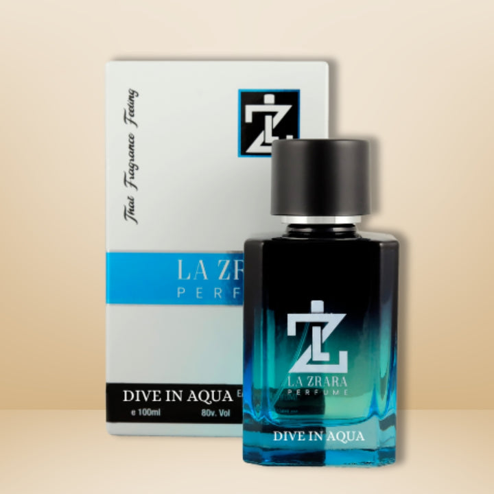 Lazrara Perfume | Dive In Aqua Fragrance 100ML EAU DE Perfume for All