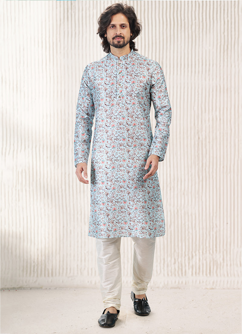 Banarasi silk Premium Kurta Pajama | Royalty with Superior Fabric for Festive