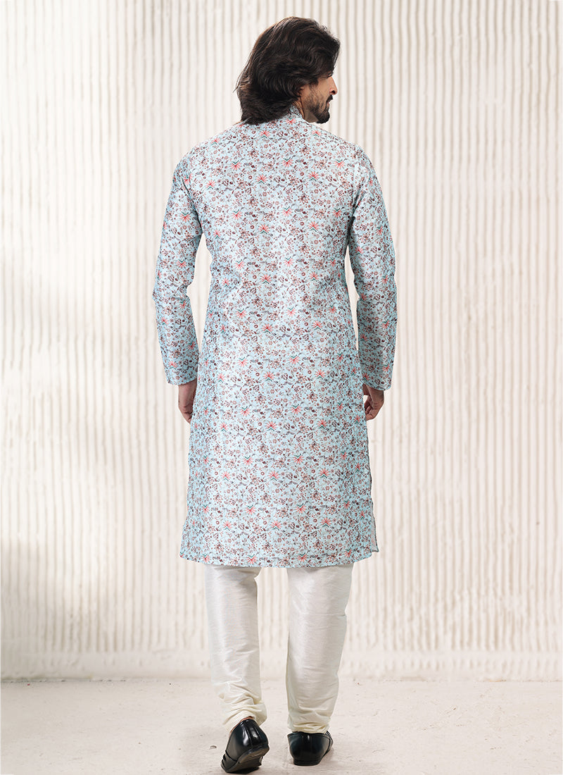 Banarasi silk Premium Kurta Pajama | Royalty with Superior Fabric for Festive