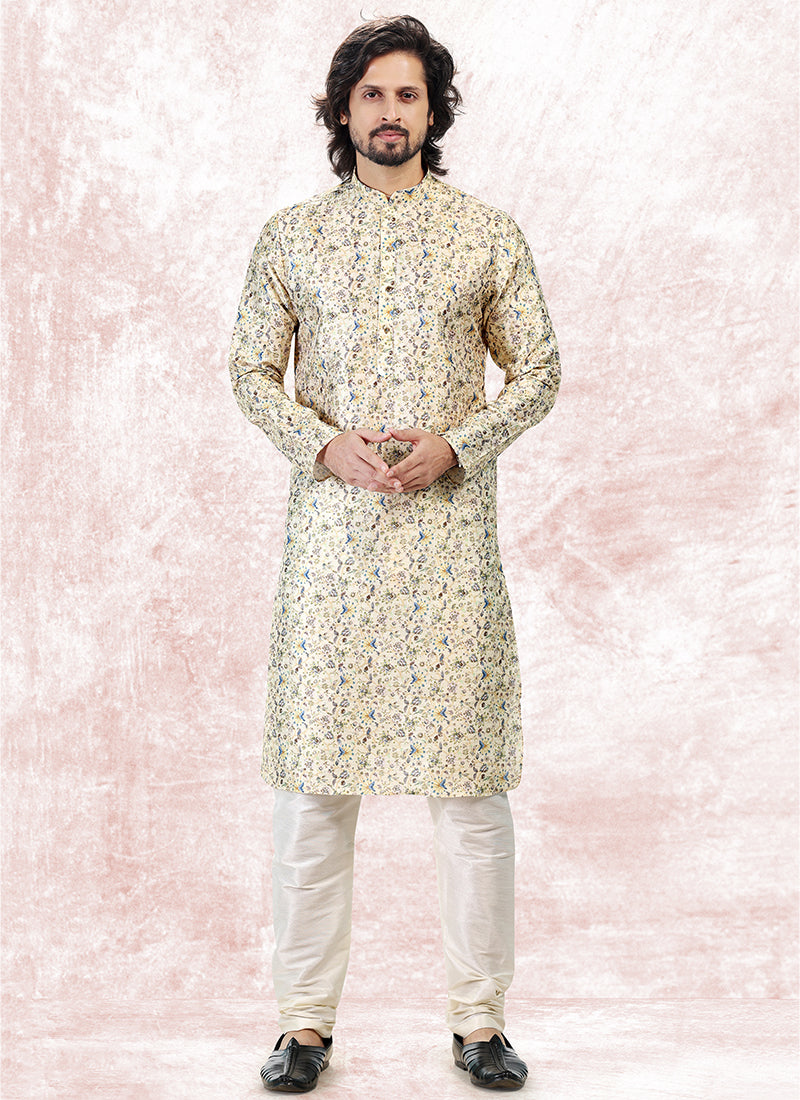 Banarasi silk Premium Kurta Pajama | Royalty with Superior Fabric for Festive