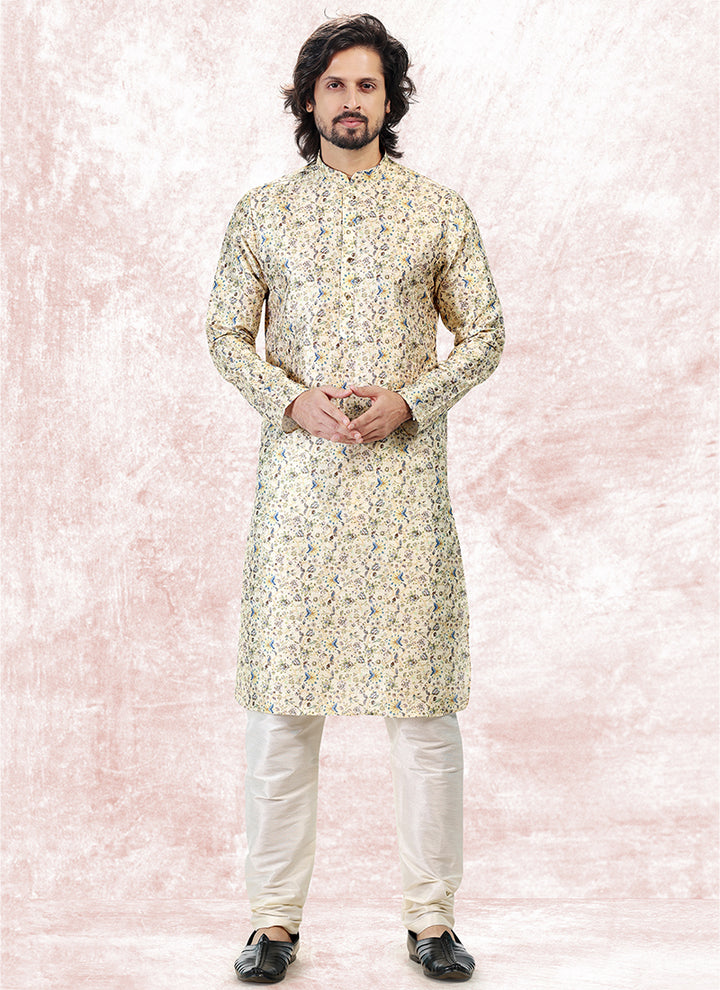 Banarasi silk Premium Kurta Pajama | Royalty with Superior Fabric for Festive