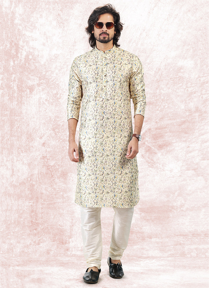 Banarasi silk Premium Kurta Pajama | Royalty with Superior Fabric for Festive