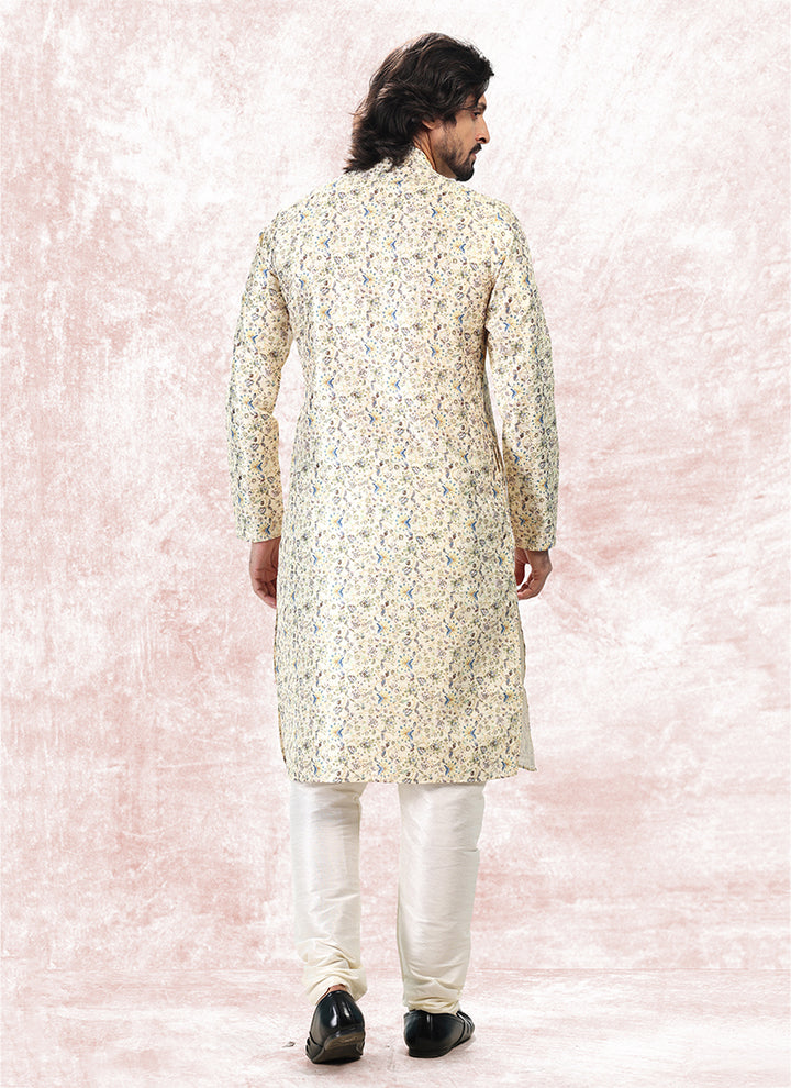Banarasi silk Premium Kurta Pajama | Royalty with Superior Fabric for Festive