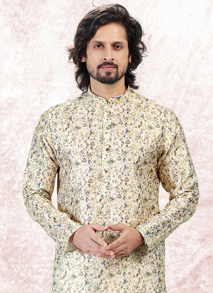 Banarasi silk Premium Kurta Pajama | Royalty with Superior Fabric for Festive