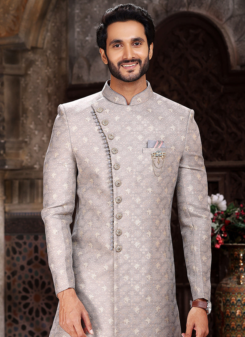 Elegant Modern Gary Indo western outfit | Perfect Party Wear with a Traditional Touch