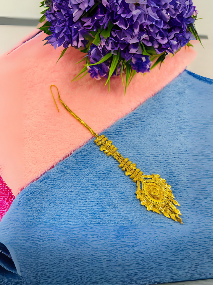 Golden Tika | Traditional Indian Festive Accessory for Celebrations