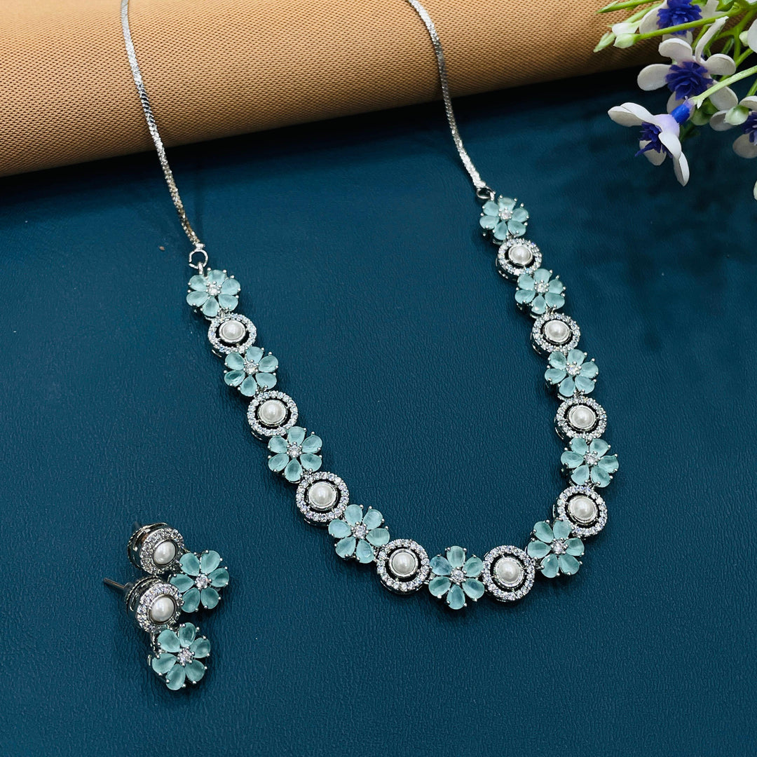Exquisite American diamond jewelry, perfect for sophisticated brides.