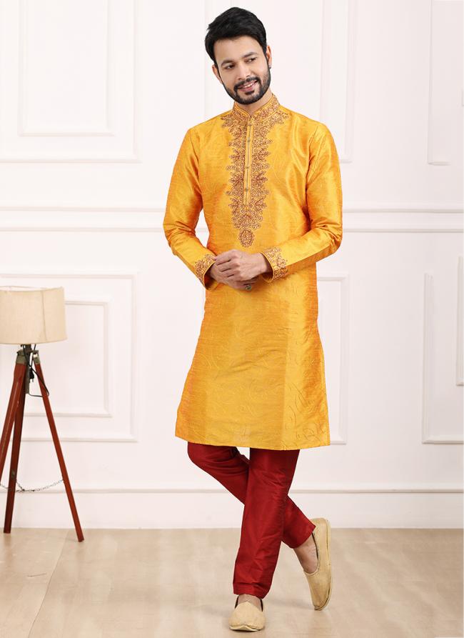 Designer art banarasi silk Kurta Pajama | Crafted for Cultural & Festive Excellence