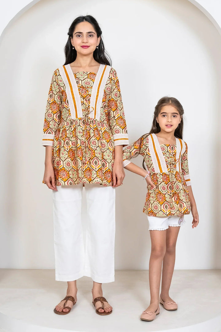 Mommy & Me Peplum Tops: Adorable Matching Sets for Summer