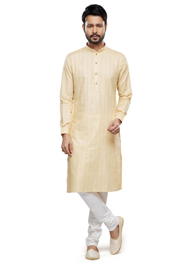 Art Silk Party Wear Kurta Pajama | Elegant Thread Work for a Stylish Look
