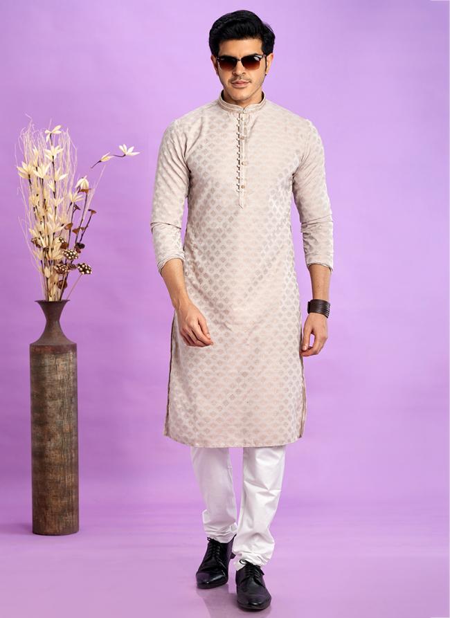Luxurious art silk Kurta Pajama | Intricately Crafted for Cultural & Festive Excellence