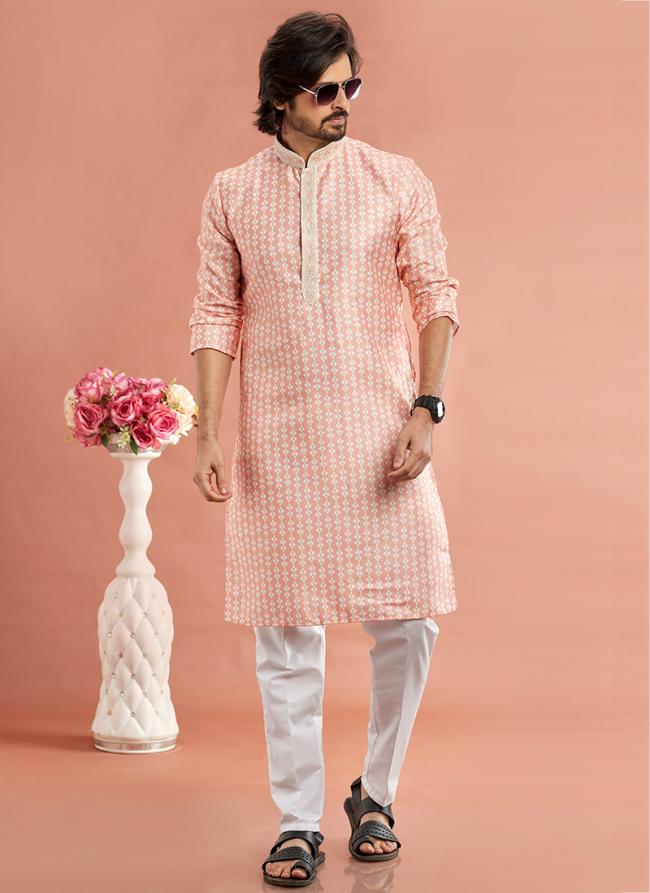 Art cotton silk Kurta Pajama | Finely Detailed to Enhance Your Look for Formal Events