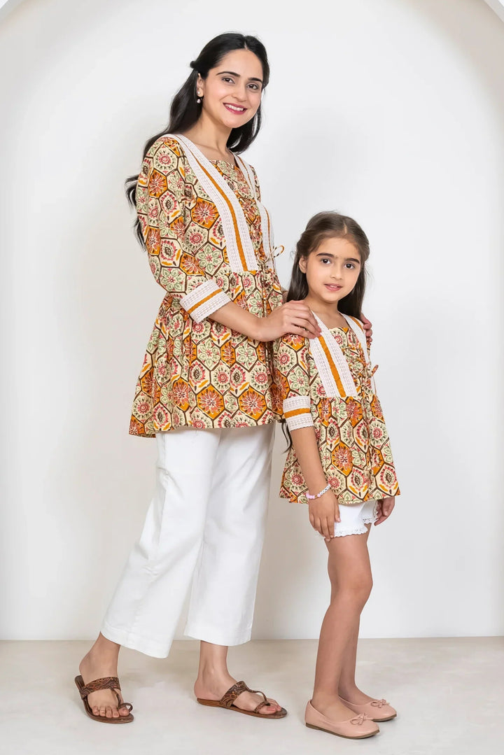 Mommy & Me Peplum Tops: Adorable Matching Sets for Summer