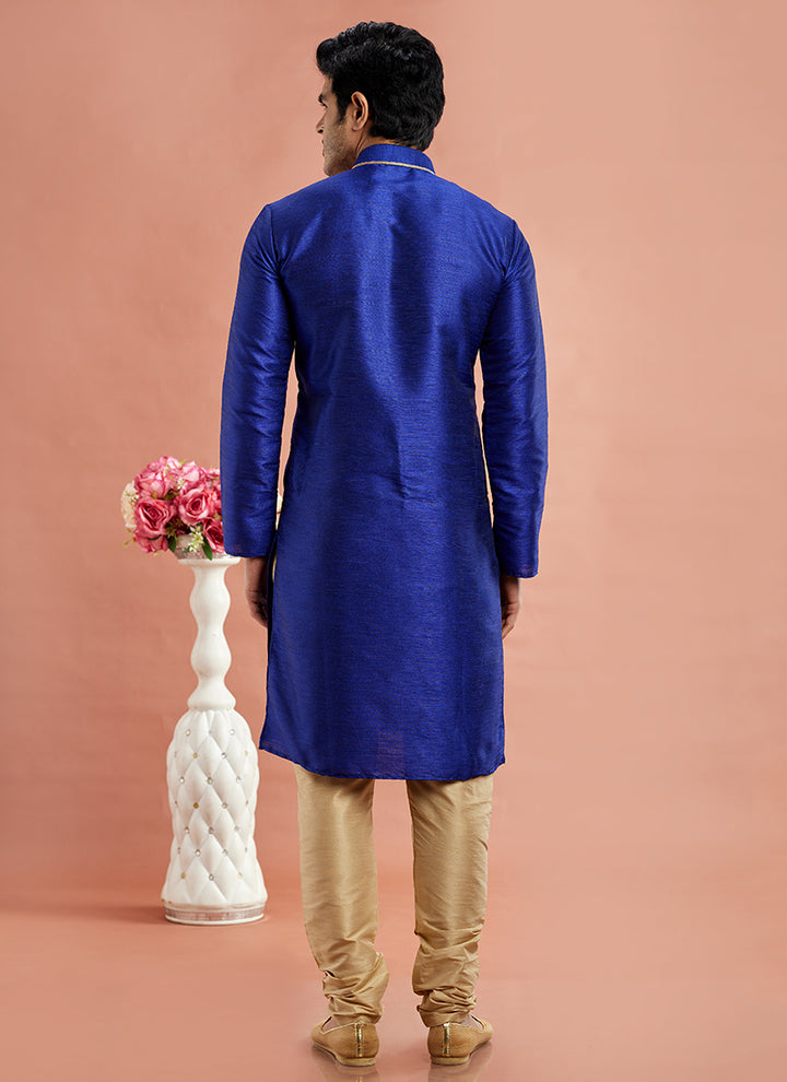 Stylish banarasi art silk Premium Kurta Pajama | Crafted for Cultural & Festive