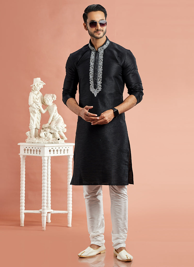 Stylish banarasi art silk Premium Kurta Pajama | Crafted for Cultural & Festive