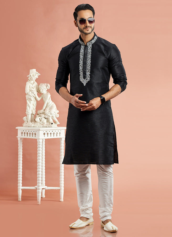 Stylish banarasi art silk Premium Kurta Pajama | Crafted for Cultural & Festive