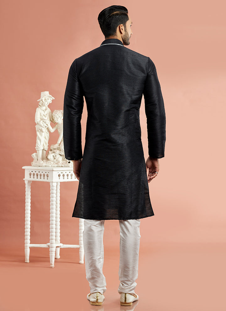 Stylish banarasi art silk Premium Kurta Pajama | Crafted for Cultural & Festive