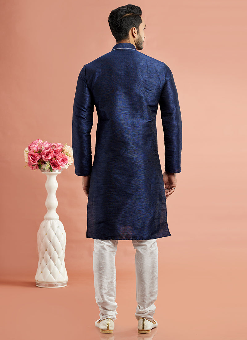Stylish banarasi art silk Premium Kurta Pajama | Crafted for Cultural & Festive