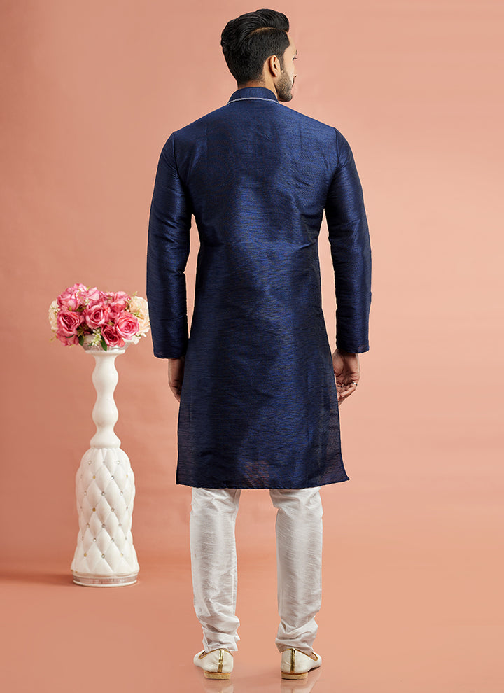 Stylish banarasi art silk Premium Kurta Pajama | Crafted for Cultural & Festive