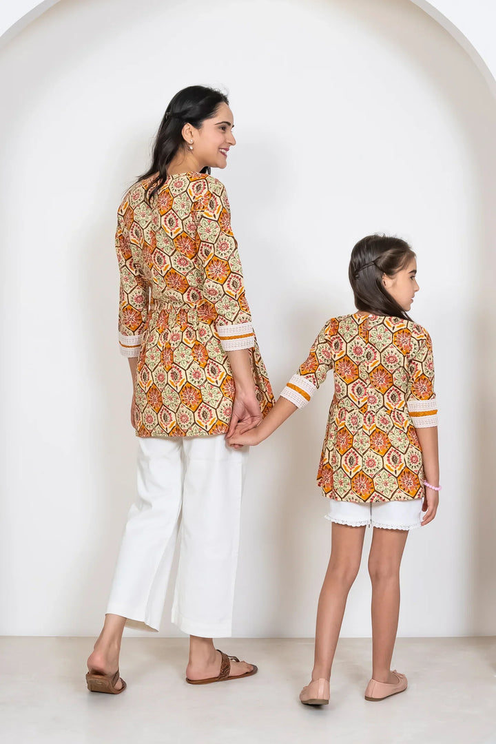 Mommy & Me Peplum Tops: Adorable Matching Sets for Summer