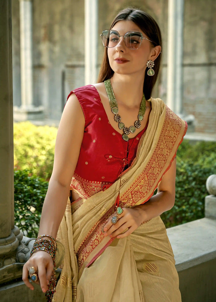 Designer Tissue Silk Saree | Stylish Bohemian Sadi for Special Events