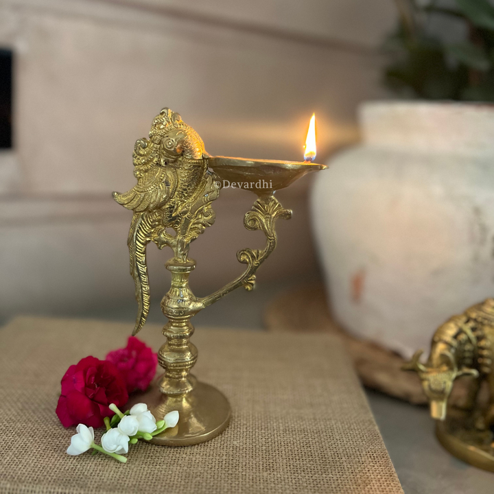 Kalrav Diya | Handcrafted Pooja Decor for Festive Ambiance