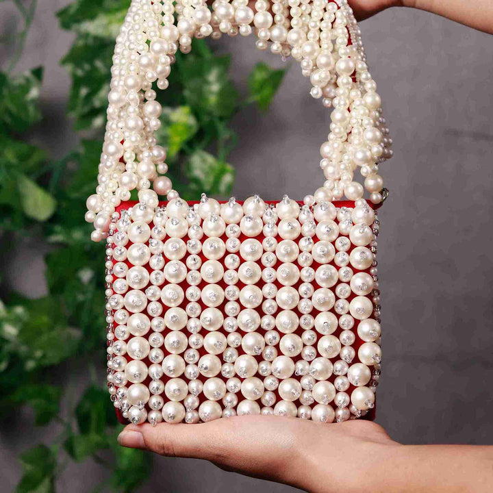 Jade Mini Bag | Embroidered Handle High-End Fashion Statement
