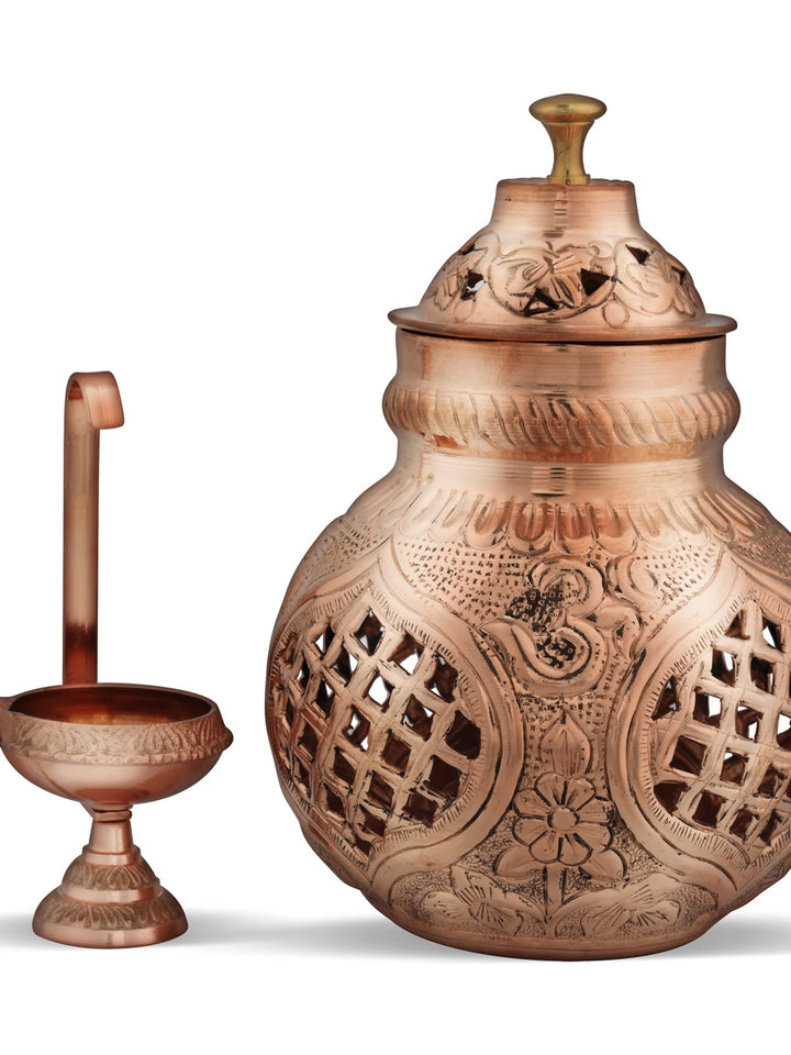 Authentic Copper Garba | Handmade Puja Garba for Navratri