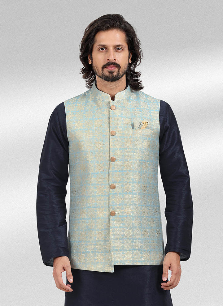 Luxurious Handcrafted banarasi silk Premium Kurta Pajama | Designed to Elevate Your Style for Cultural Events