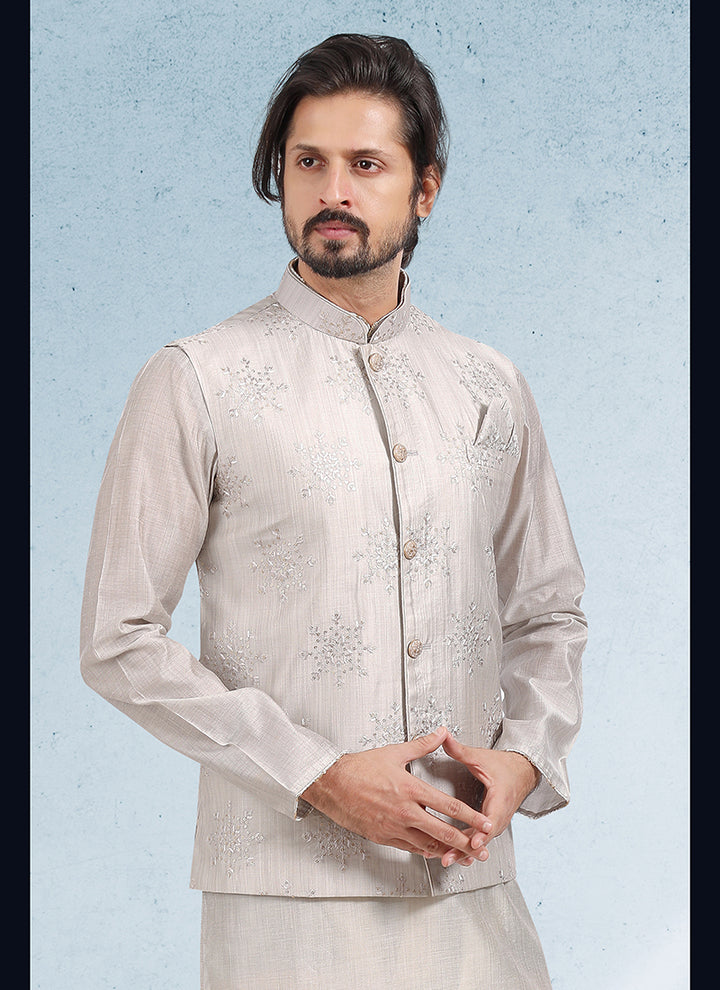 Traditional Elegant banarasi silk Premium Kurta Pajama | Luxury Attire for Weddings & Special Moments