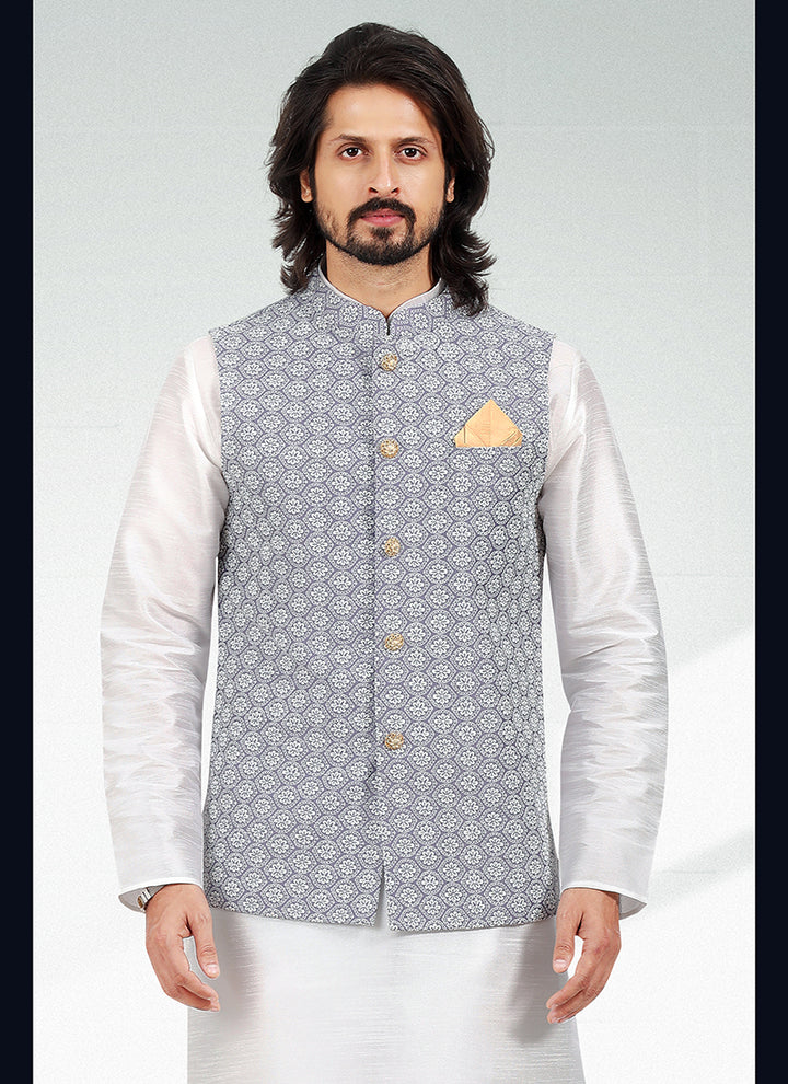 Stylish Wedding banarasi silk Premium Kurta Pajama | Designed to Elevate Your Style for Cultural Events