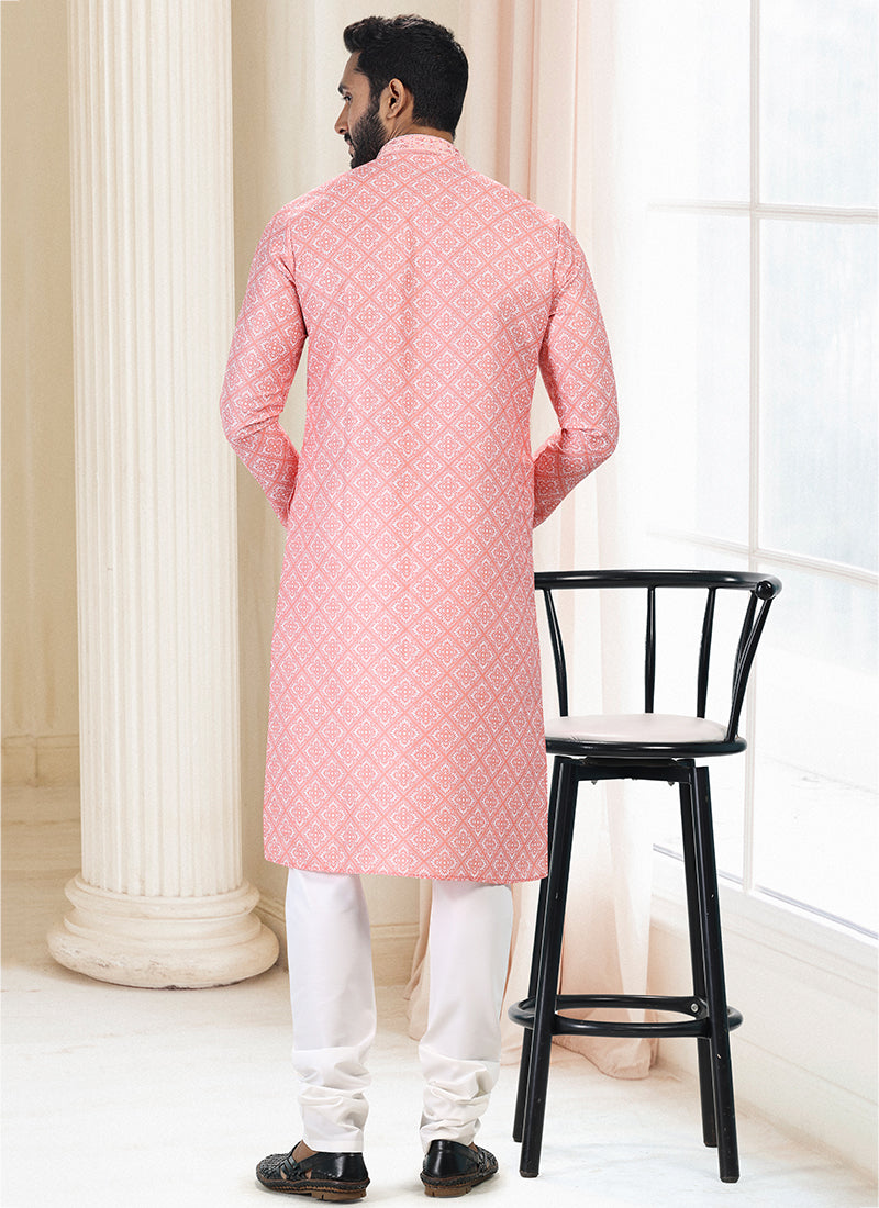 Charismatic Fashion cotton Premium Kurta Pajama | Enriched with Fine Embroidery & Graceful Aesthetic