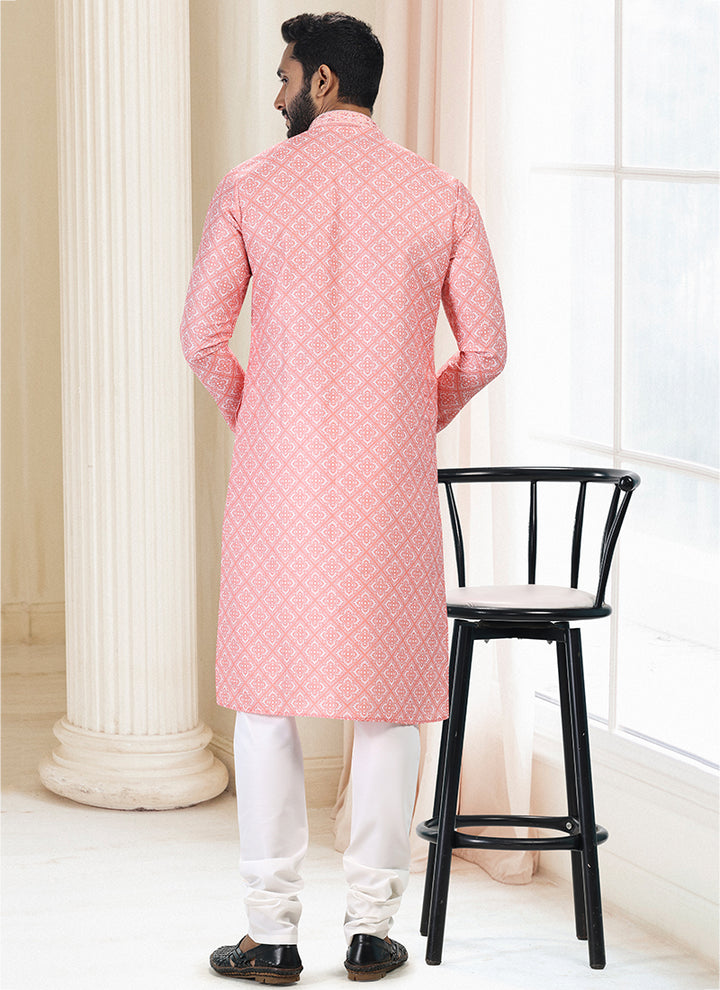 Charismatic Fashion cotton Premium Kurta Pajama | Enriched with Fine Embroidery & Graceful Aesthetic