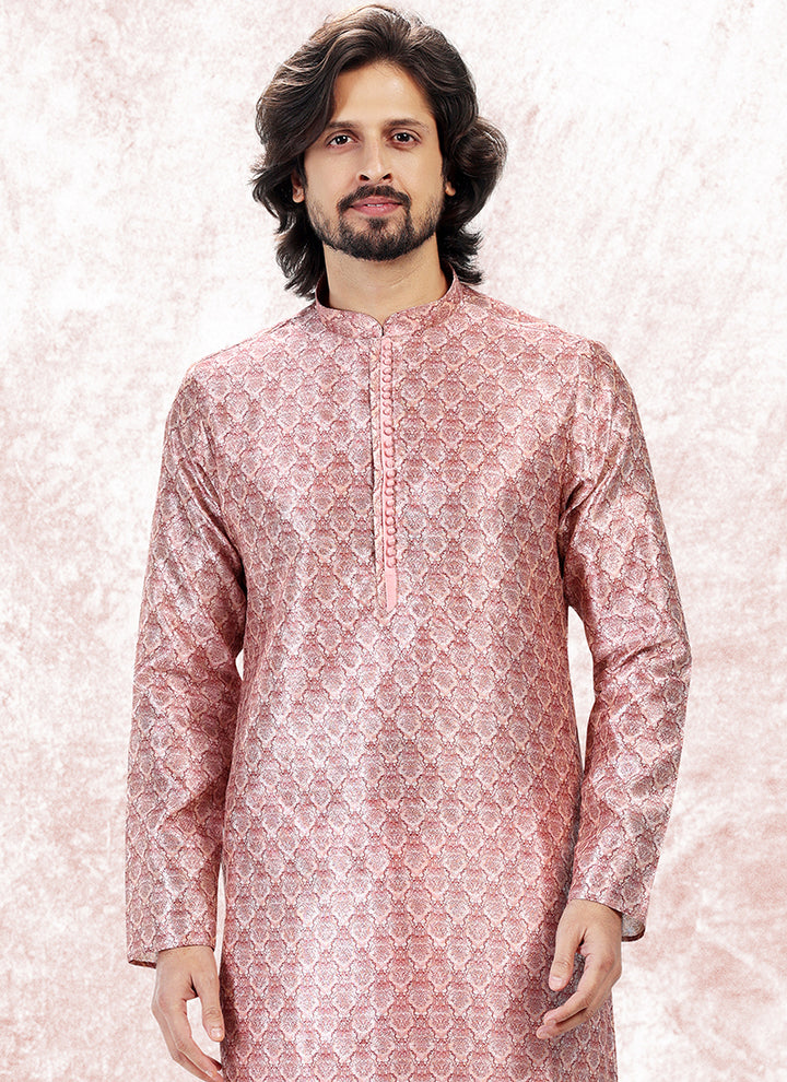 Exclusive Designer banarasi silk Premium Kurta Pajama | Perfect for Grand Celebrations & Traditional Gatherings